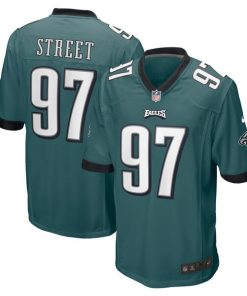 Kentavius Street Philadelphia Eagles Nike Game Player Jersey - Midnight Green