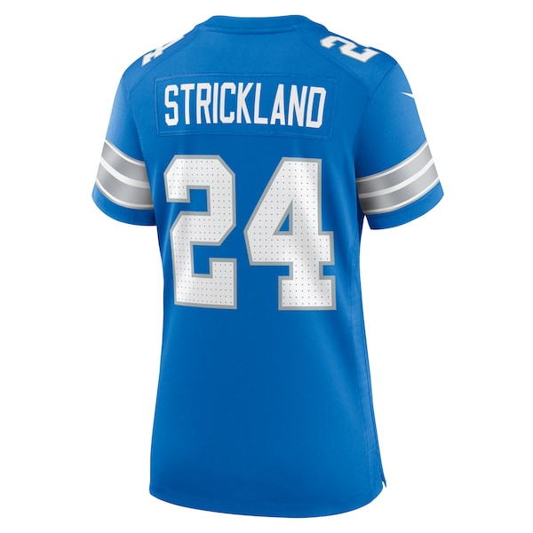 Loren Strickland Detroit Lions Nike Women's Team Game Jersey - Blue - Image 4