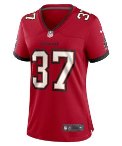 Alternative view of Tavierre Thomas Tampa Bay Buccaneers Nike Women's  Game Jersey -  Red