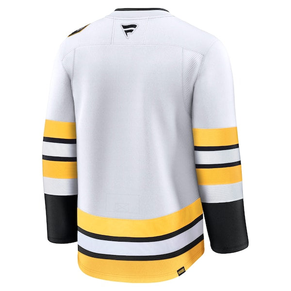 Boston Bruins Away Premium Jersey - White/Black - Image 4