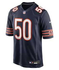 Alternative view of Grady Jarrett Chicago Bears Nike Team Game Jersey -  Navy