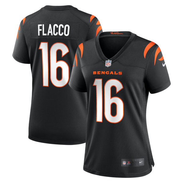 Joe Flacco Cincinnati Bengals Nike Women's Team Game Jersey - Black
