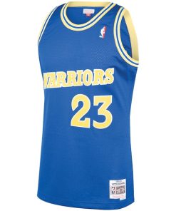 Alternative view of Mitch Richmond Golden State Warriors 1990/91 Hardwood Classics Swingman Jersey - Royal