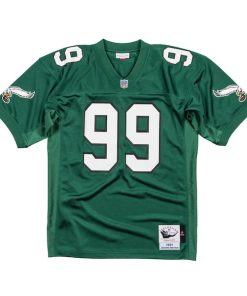 Alternative view of Jerome Brown Philadelphia Eagles  1991 Authentic Jersey - Kelly Green
