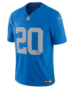 Alternative view of Barry Sanders Detroit Lions Nike Vapor F.U.S.E. Alternate Limited Jersey - Blue