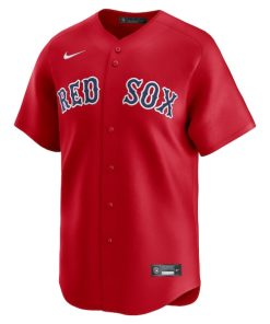 Alternative view of Boston Red Sox Nike Alternate Limited Jersey - Red