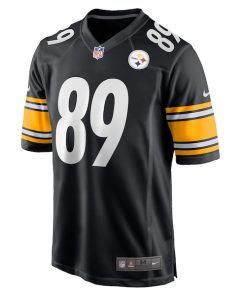 Alternative view of Gunner Olszewski Pittsburgh Steelers Nike Game Player Jersey - Black