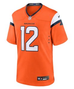 Alternative view of Men's Denver Broncos RJ Harvey Nike  Orange Team Game Jersey