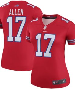 Josh Allen Buffalo Bills Nike Women's Color Rush Legend Player Jersey - Red
