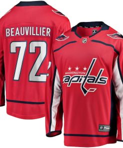 Anthony Beauvillier Washington Capitals  Home Breakaway Jersey - Red