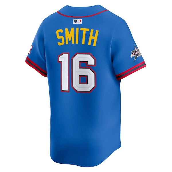 Will Smith National League Nike 2025 All-Star Edition Limited Player Jersey - Blue - Image 3