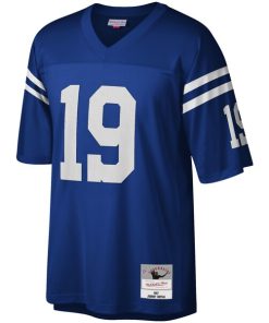 Alternative view of Johnny Unitas Baltimore Colts Legacy Replica Jersey - Royal