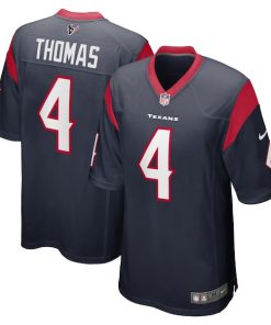 Tavierre Thomas Houston Texans Nike Team Game Jersey -  Navy
