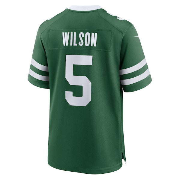 Garrett Wilson New York Jets Nike Game Jersey - Legacy Green - Image 4