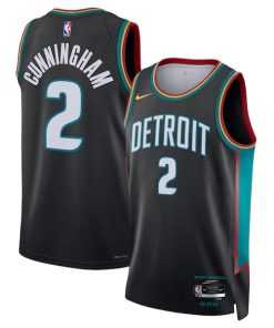 Cade Cunningham Detroit Pistons Nike Unisex 2025/26 Swingman Jersey - Charcoal - City Edition
