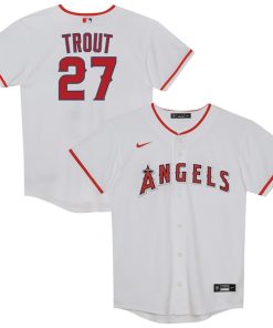 Mike Trout Los Angeles Angels Nike Preschool Home Replica Player Jersey - White