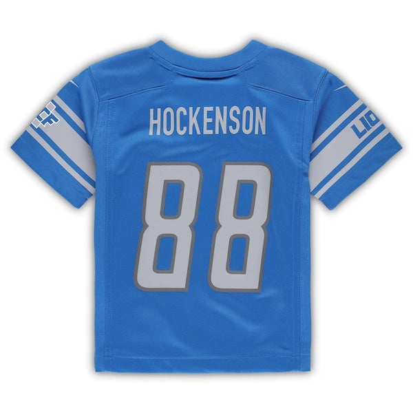 T.J. Hockenson Detroit Lions Nike Toddler Game Jersey - Blue - Image 4