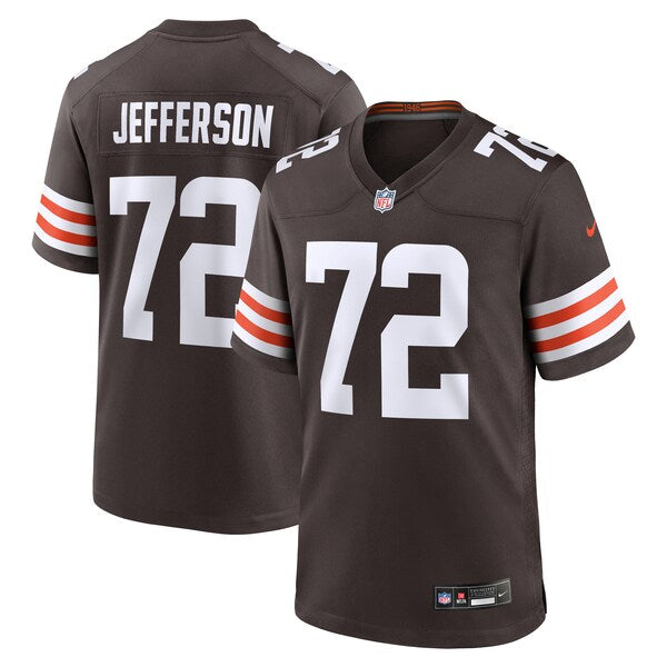 Quinton Jefferson Cleveland Browns Nike Team Game Jersey - Brown