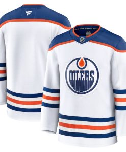 Edmonton Oilers  Away Premium Jersey - White/Royal
