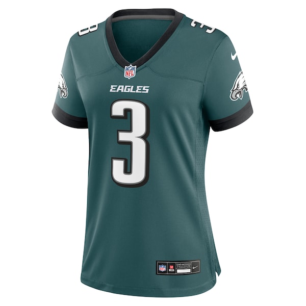Nolan Smith Philadelphia Eagles Nike Women's Team Game Jersey - Midnight Green - Image 2