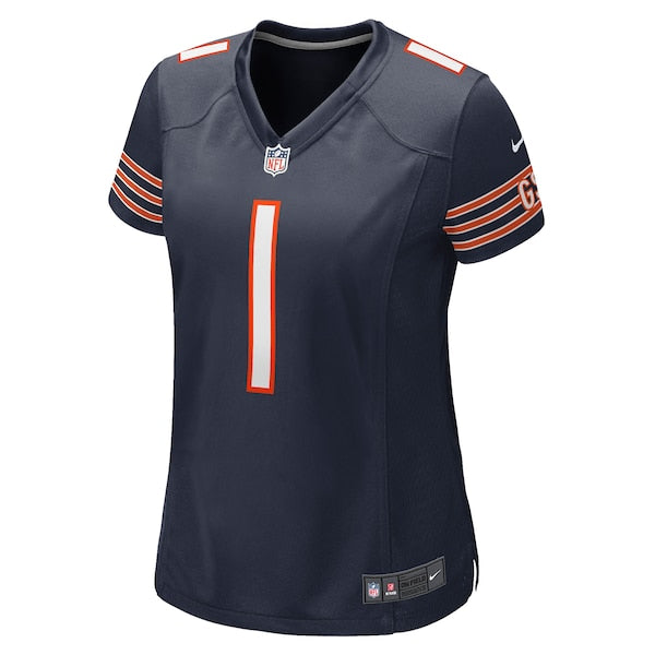Number 1 Mom Chicago Bears Nike Women's Game Jersey - Navy - Image 2