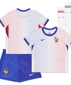 France National Team Nike Preschool 2024 Away Replica Stadium Kit Set - White