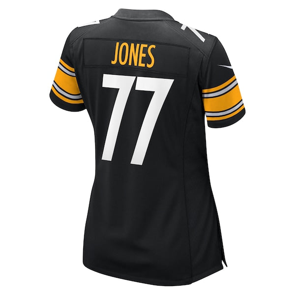 Broderick Jones Pittsburgh Steelers Nike Women's Game Jersey - Black - Image 2