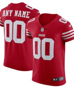 San Francisco 49ers Nike Vapor Elite Custom Jersey - Scarlet