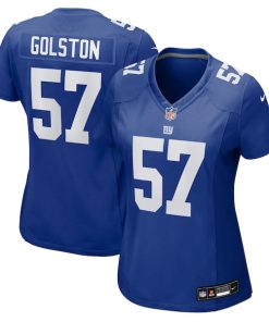 Chauncey Golston New York Giants Nike Women's Team Game Jersey -  Royal