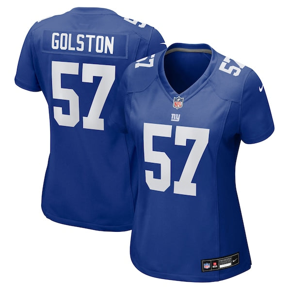 Chauncey Golston New York Giants Nike Women's Team Game Jersey - Royal