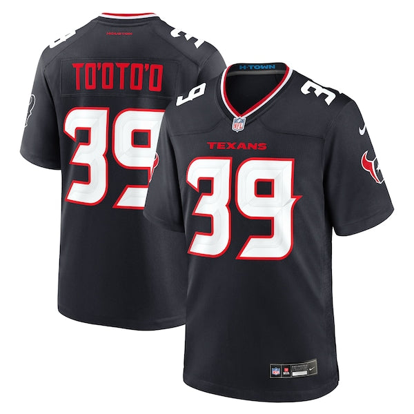 Henry To'oto'o Houston Texans Nike Team Game Jersey - Navy