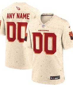 Arizona Cardinals Nike 2025 Rivalries Collection Custom Game Jersey - Natural