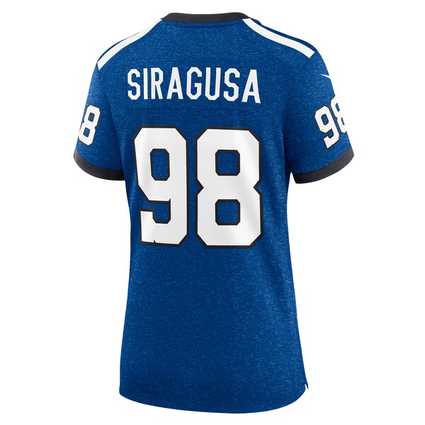 Tony Siragusa Indianapolis Colts Nike Women's Indiana Nights Alternate Game Jersey - Royal/Royal - Image 4