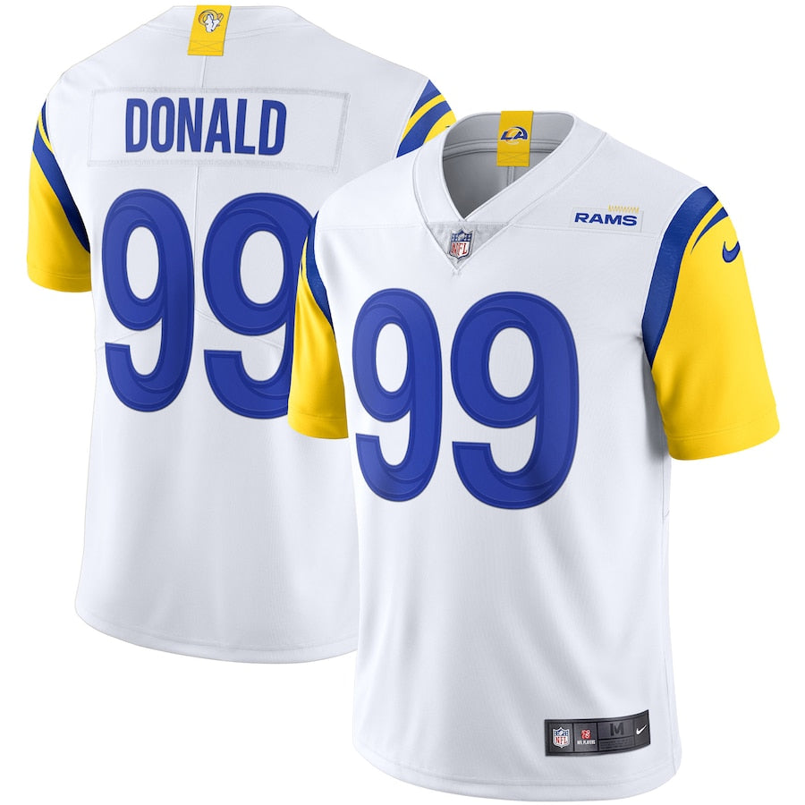 Aaron Donald Los Angeles Rams Nike Vapor Limited Jersey - Royal/White - Image 5