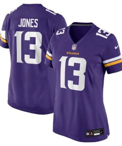 Daniel Jones Minnesota Vikings Nike Women's Team Game Jersey -  Purple