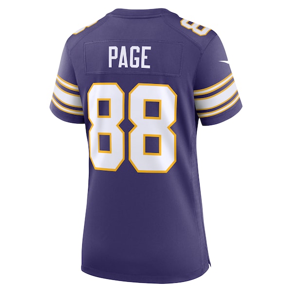 Alan Page Minnesota Vikings Nike Women's Classic Retired Player Jersey - Purple - Image 3
