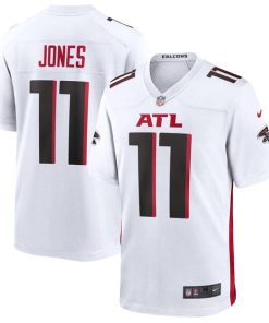Men's Atlanta Falcons Julio Jones Nike White Game Jersey