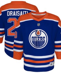 Leon Draisaitl Edmonton Oilers Youth Home Replica Player Jersey - Royal