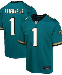 Travis Etienne Jacksonville Jaguars Nike Youth Prowler Throwback Player Game Jersey - Teal