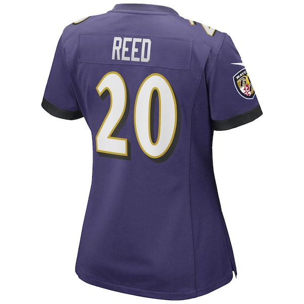 Ed Reed Baltimore Ravens Nike Women's Game Retired Player Jersey - Purple - Image 3