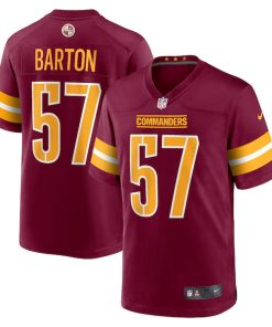 Cody Barton Washington Commanders Nike Game Player Jersey - Burgundy