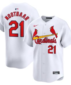 Lars Nootbaar St. Louis Cardinals Nike Home Limited Player Jersey - White