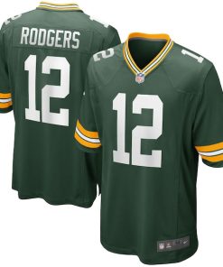 Aaron Rodgers Green Bay Packers Nike Game Player Jersey - Green