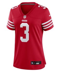 Alternative view of Greg Joseph San Francisco 49ers Nike Women's Team Game Jersey -  Scarlet