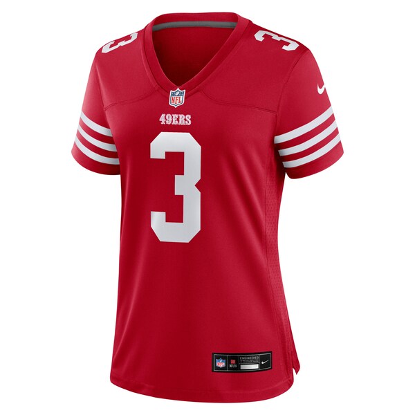 Greg Joseph San Francisco 49ers Nike Women's Team Game Jersey - Scarlet - Image 2