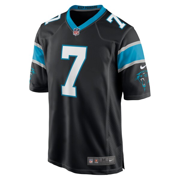 Steve Beuerlein Carolina Panthers Nike Retired Player Jersey - Black - Image 3