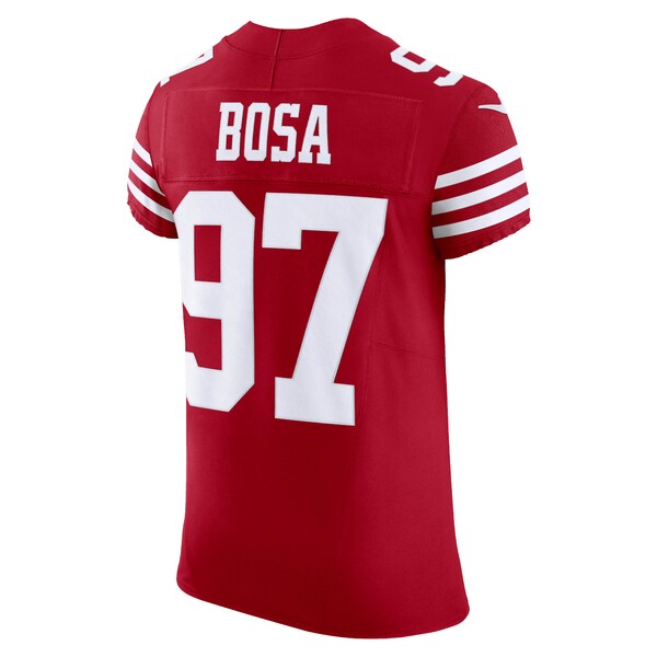 Nick Bosa San Francisco 49ers Nike Vapor F.U.S.E. Elite Jersey - Scarlet - Image 3