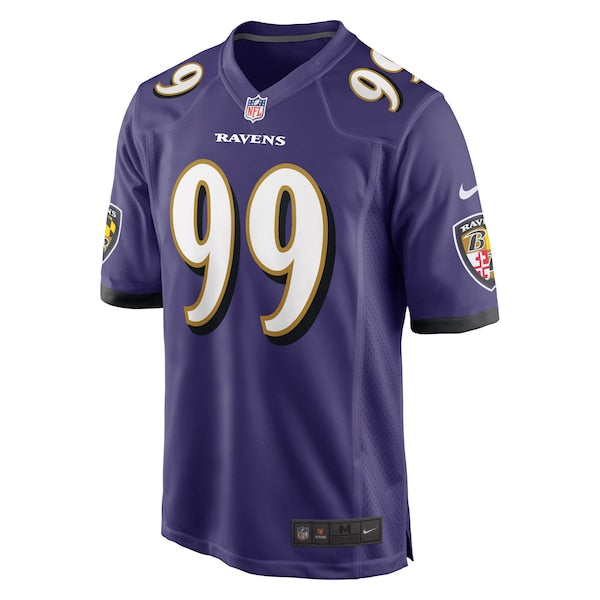 Odafe Oweh Baltimore Ravens Nike Game Jersey - Purple - Image 2