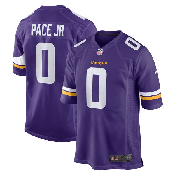 Ivan Pace Jr Minnesota Vikings Nike Game Jersey - Purple - Image 7