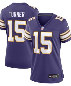 Dallas Turner Minnesota Vikings Nike Women's Alternate Game Jersey -  Purple